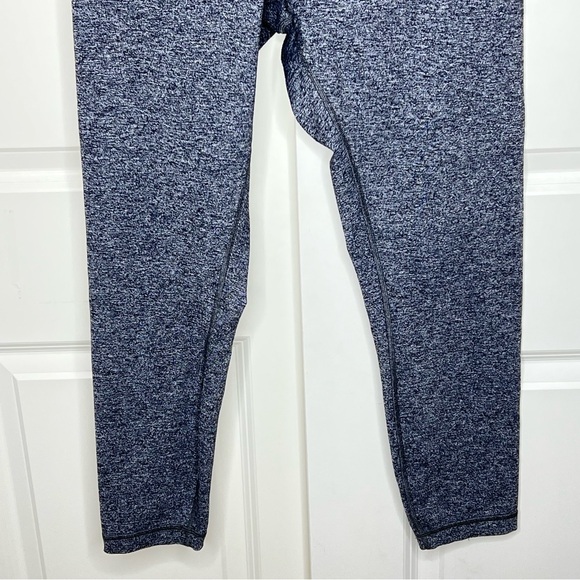 Lululemon Leggings Wunder Under 12 High-Rise Tight 25" Heathered Black Grey Yoga - Picture 4 of 14